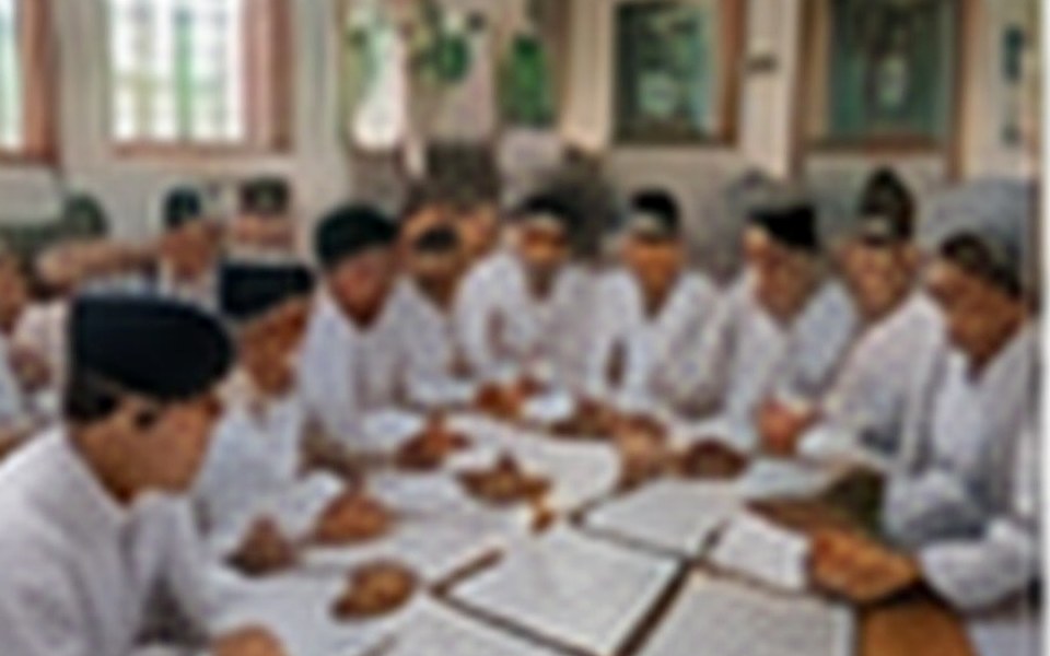 Kegiatan Al-Qur’an santri
